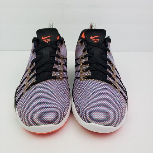 Nike Free TR 6 Womens Size 9 Black Total Crimson Running Sneaker Shoes 833424-00 - Picture 5 of 13